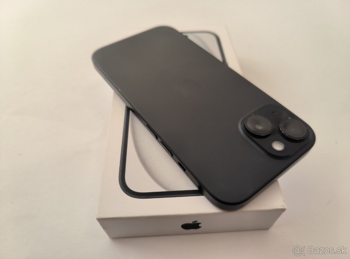 apple iphone 15 256gb Midnight / Batéria 85% - 6