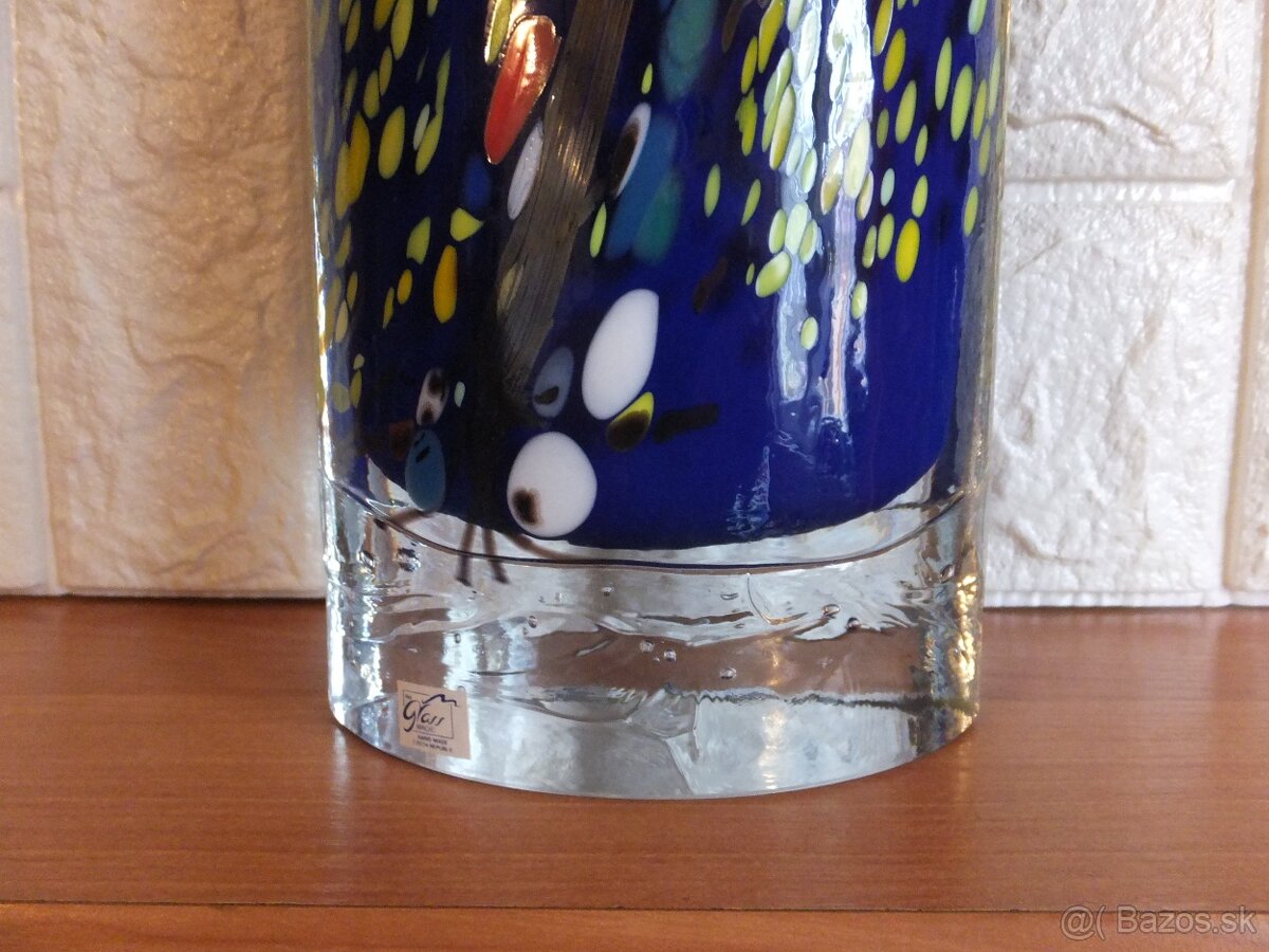 Nádherná masivní velká značená váza, váha 1864 g. - 6