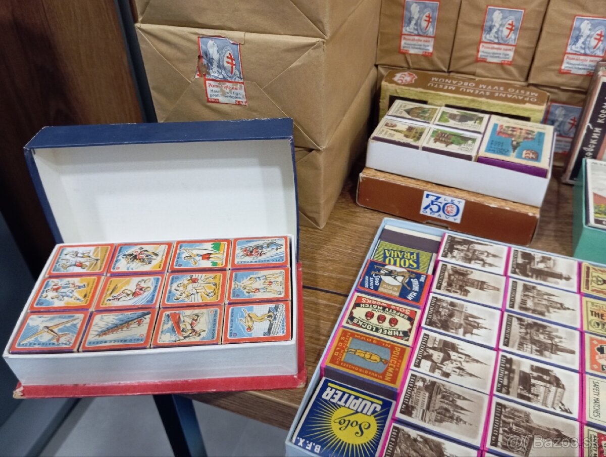 Staré zápalky. SOLO Sušice - 6