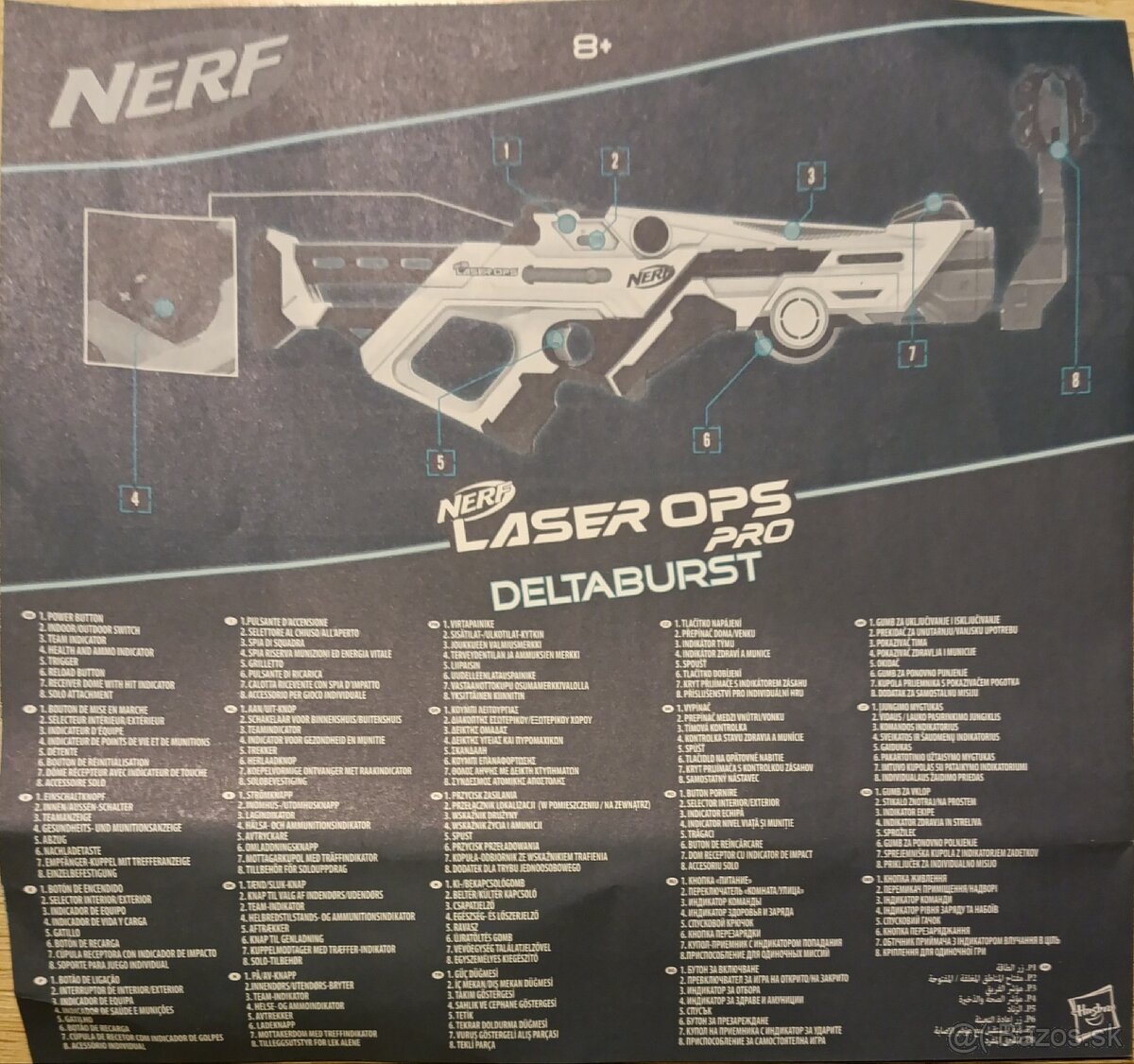 Nerf Laser Ops Pro Deltaburst - 6