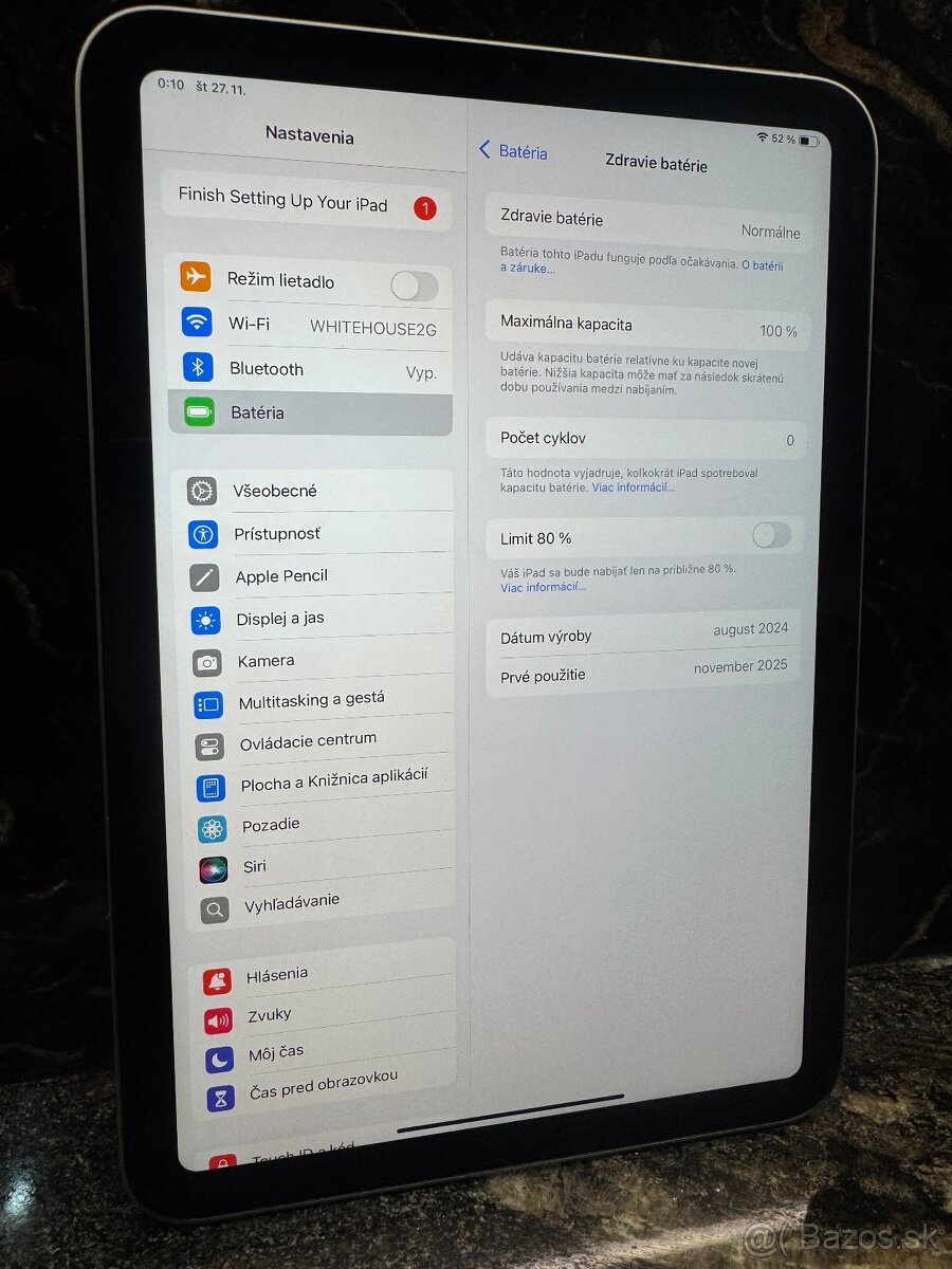 Nový Apple iPad Mini A17 Pro 128gb Wi-Fi Vesmírno Sivý - 6