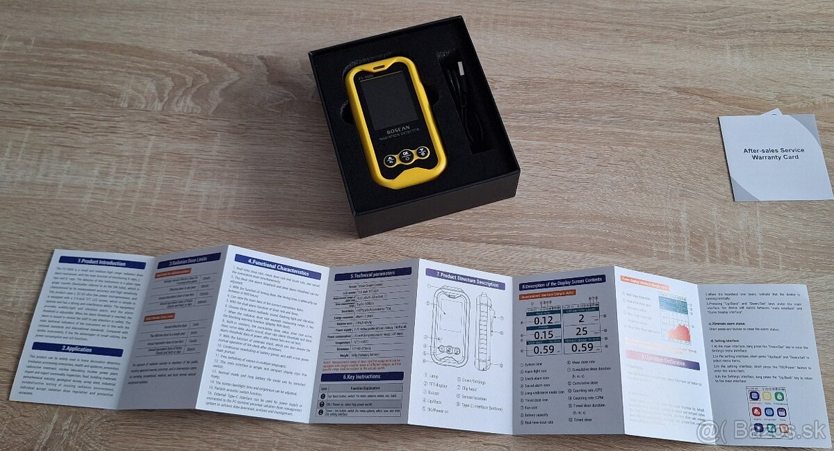 Dozimeter BOSEAN FS-5000 - 6