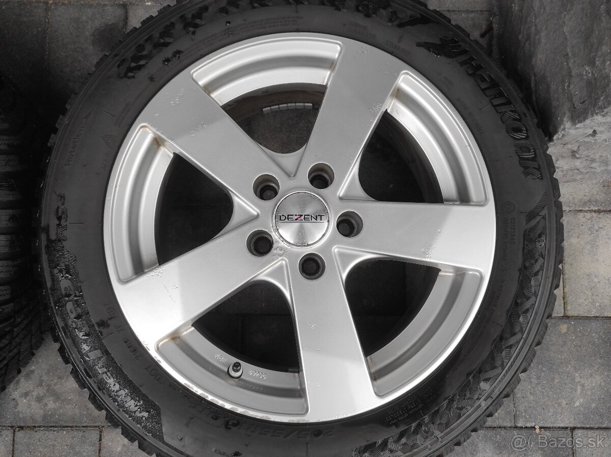 Zimná sada 16" 5x108 Ford 205/55 R16 - 6