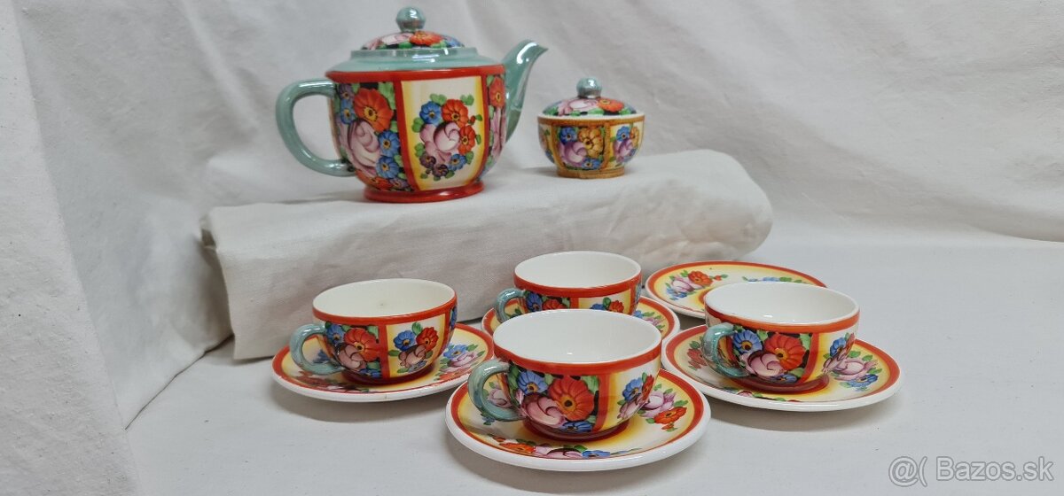 Čajová súprava Ditmar urbach Czechoslovakia - 6