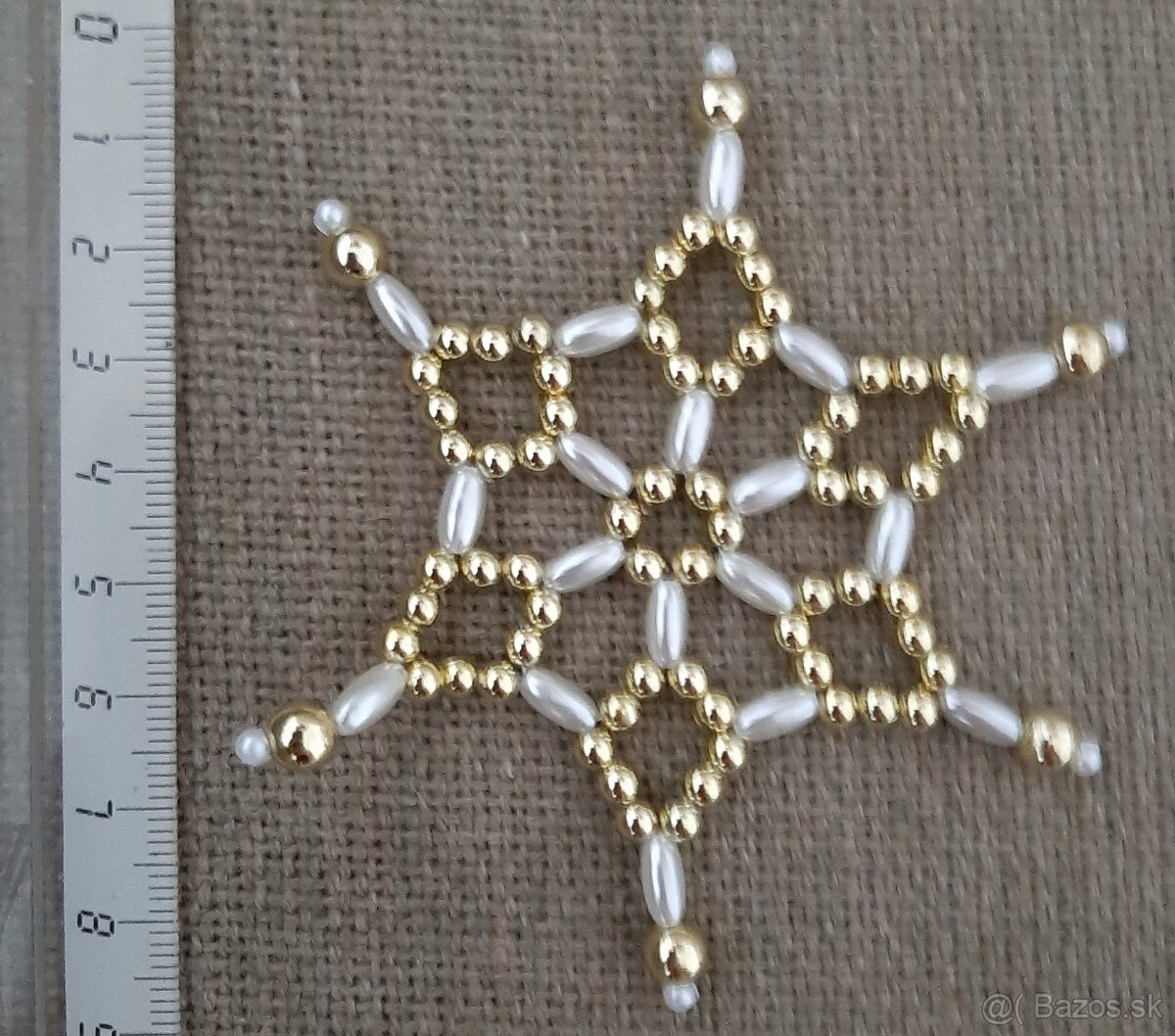 Korálkové ozdoby na stromček - 6