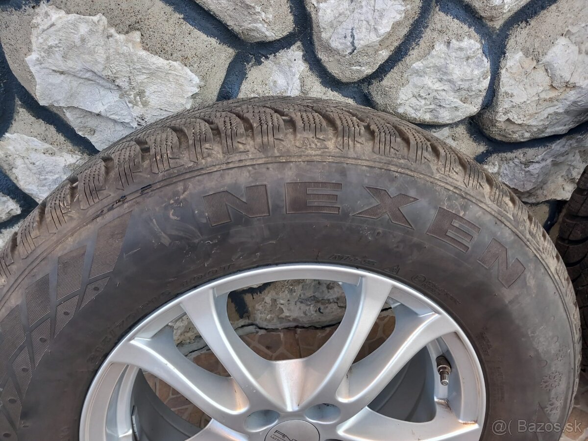 Mitsubishi ASX hliníkové disky plus pneu zimne - 6