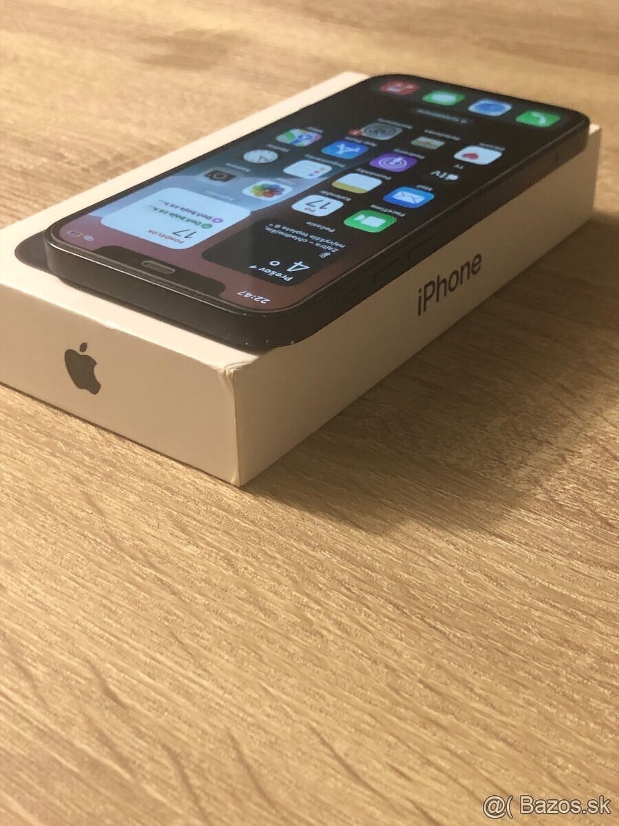 iPhone 12 / 64GB Black TOP stav - 6