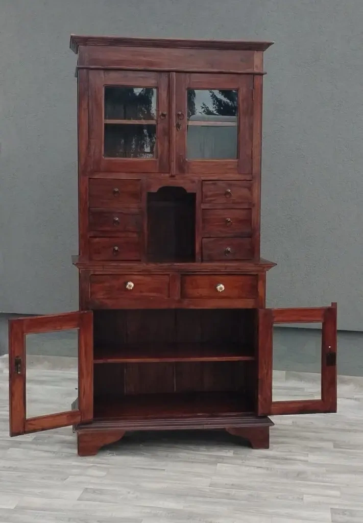 Skriňa teaková masívna. - 6