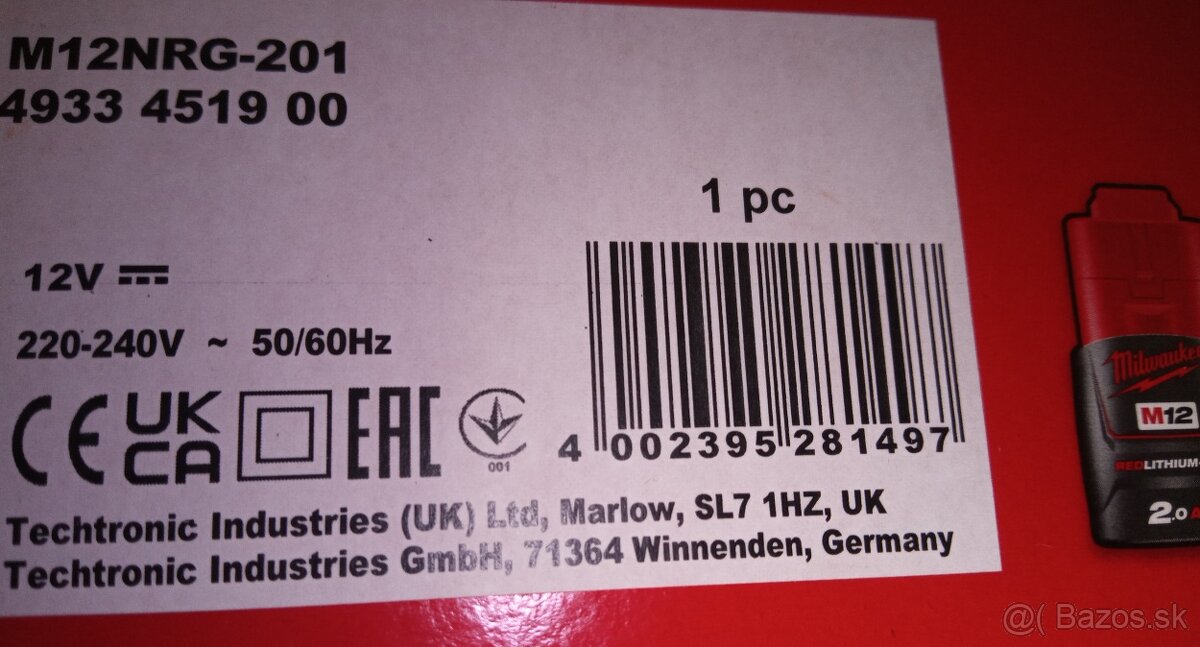 Milwaukee elektrická mikina + nabíjačka a 1x akumulátor - 6