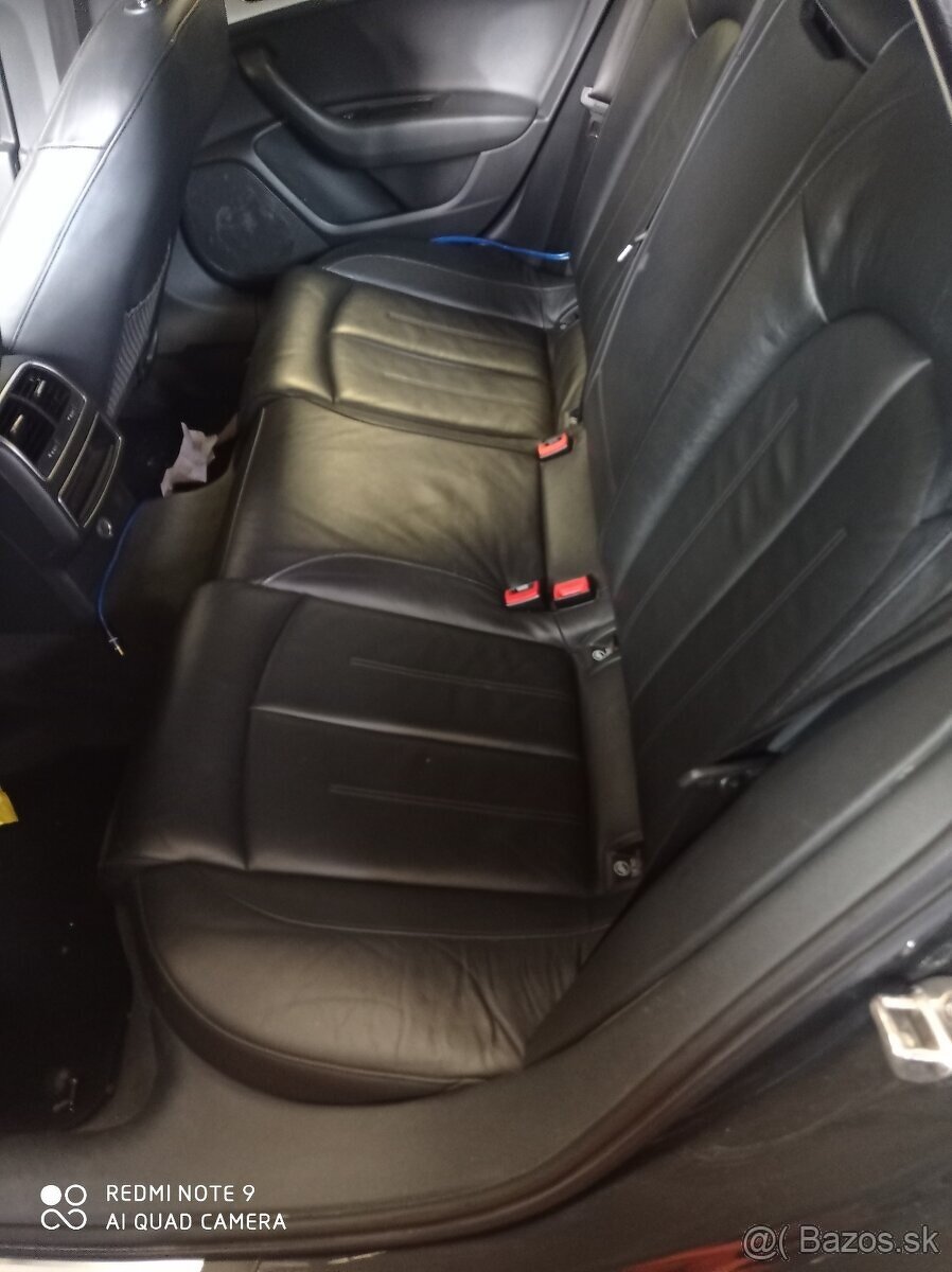 Sedadlá Audi A6 c7 kožené, predné sú vyhrievané 180€ - 6