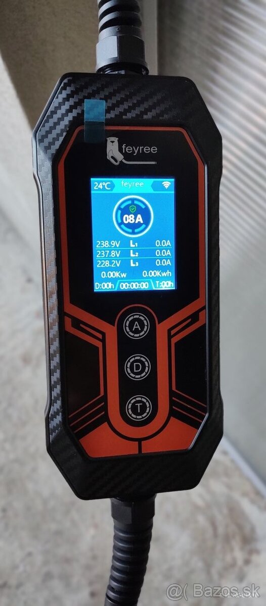 11KW TYP2 WIFI nabíjačka - nabíjací kábel 3 fázy Važec - 6