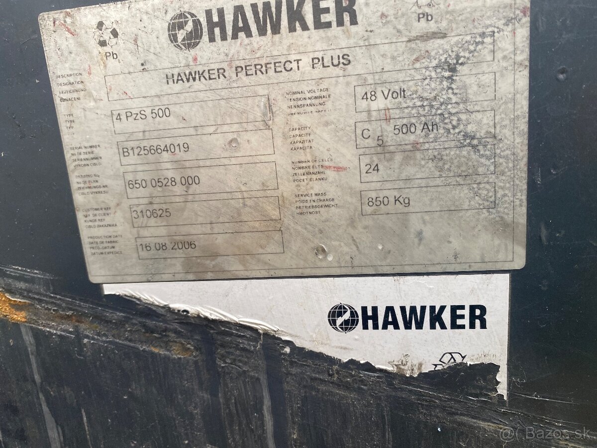 Bedňa z bateriek z VZV - 6