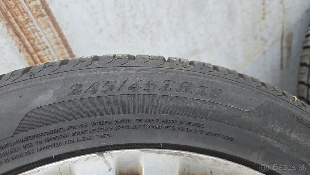 245/45 r18 celoročna sada opel r18 - 6