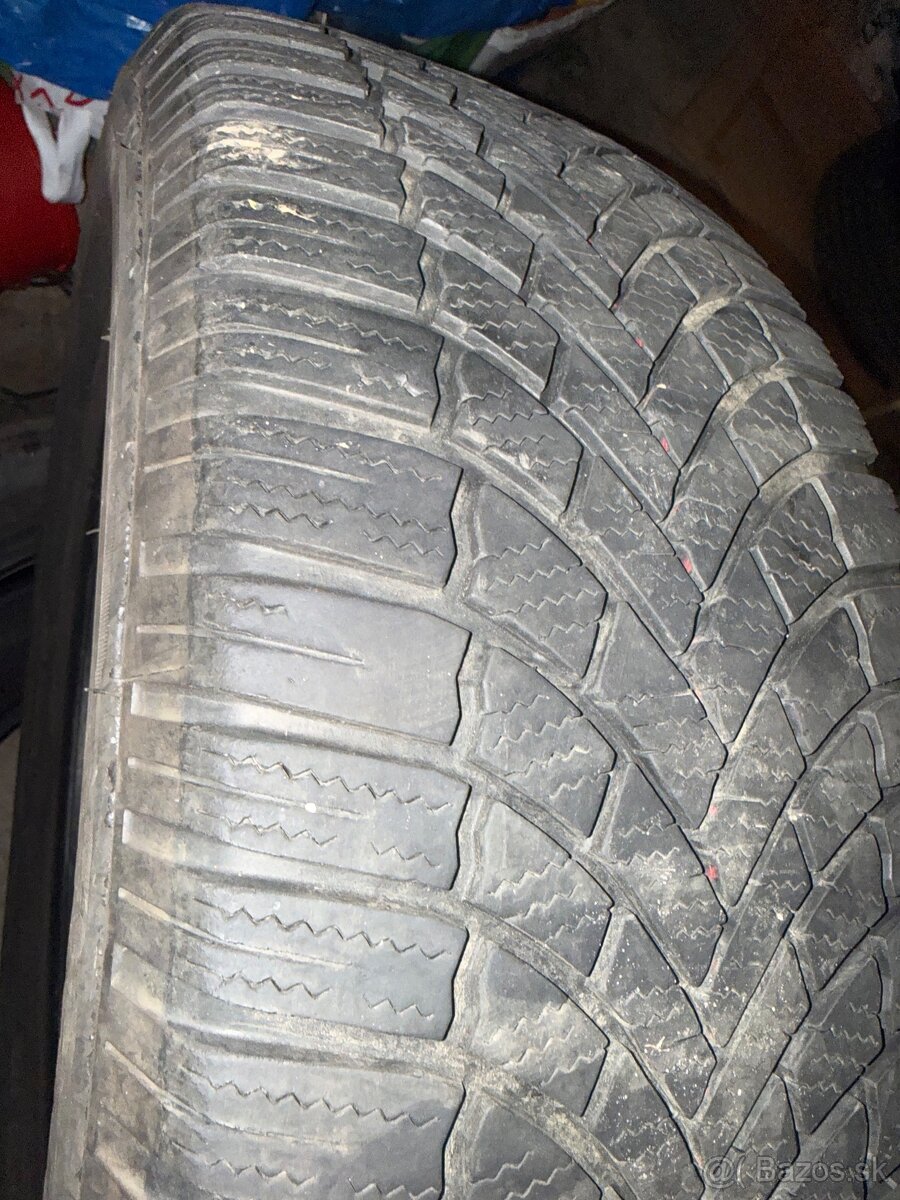 3x zimné gumy BRIDGESTONE - 6