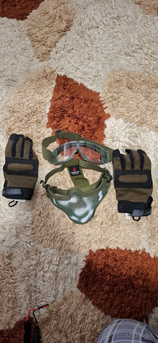 Predám airsoftku M4 AR15 + výbava - 6