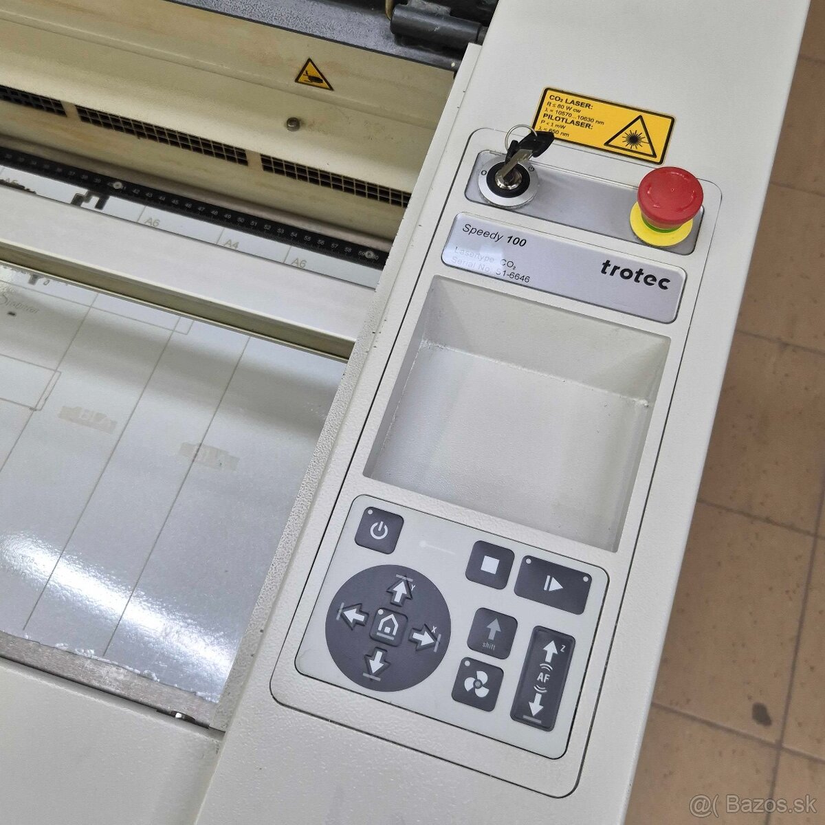 Trotec Speedy 100, 80W Laserova gravirka a rezacka - 6