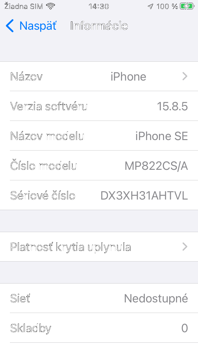 Predám iPhone SE 2018 32 GB - 6