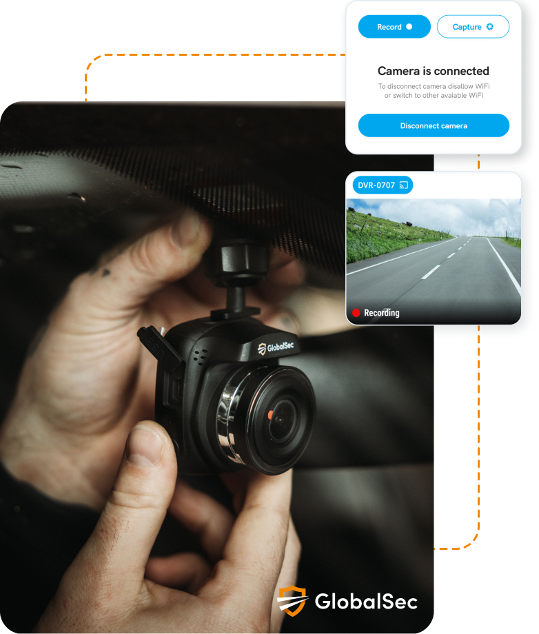 Autokamera GlobalSec Full HD mini a GS e-tag - 6