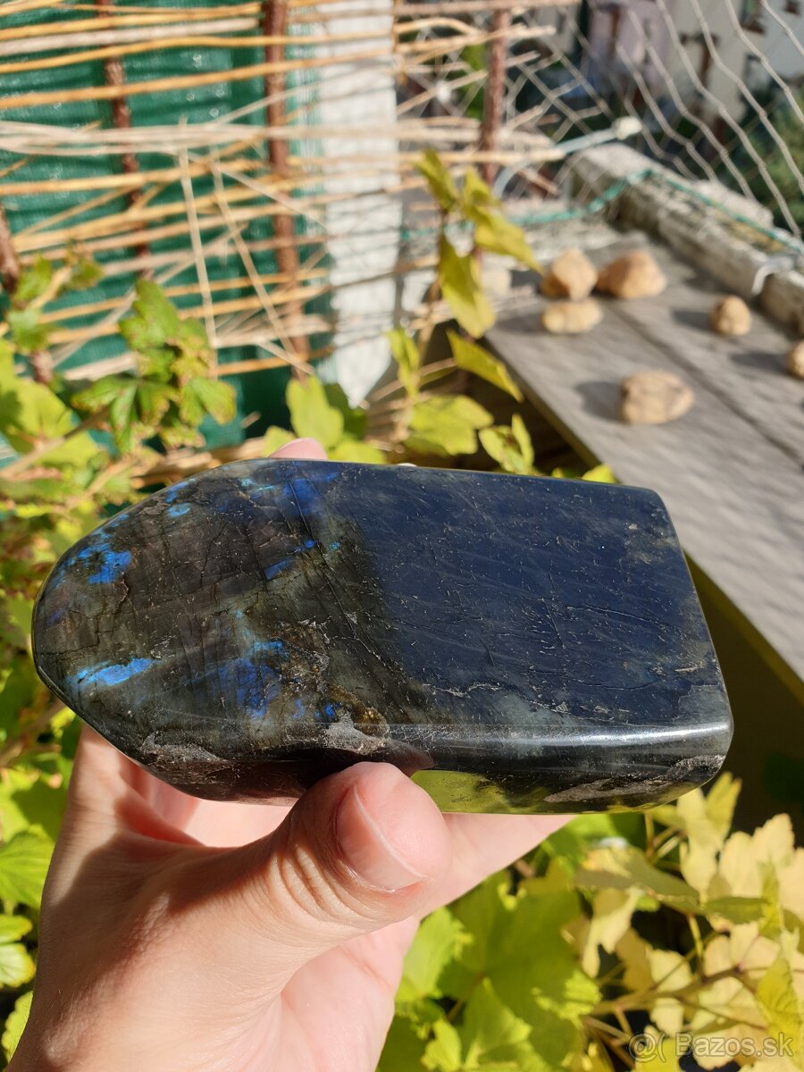 Labradorit - přes 0,5 Kg (multispektrální) - 6