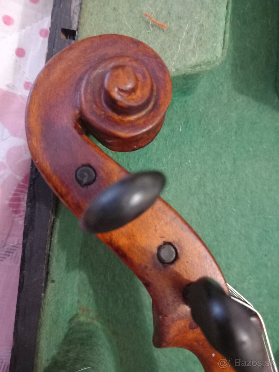 Predám staré 4/4,husle,cely, komplet - 6