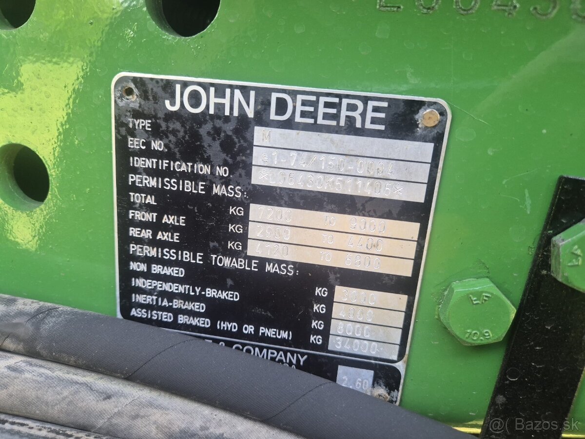 John deere 6430 premium plná výbava - 6