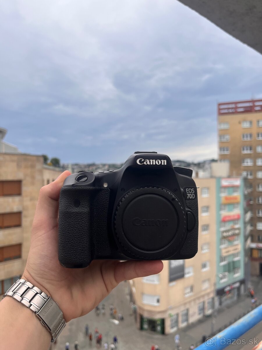 Canon EOS 70D – telo, plne funkčné, dobrý stav - 6