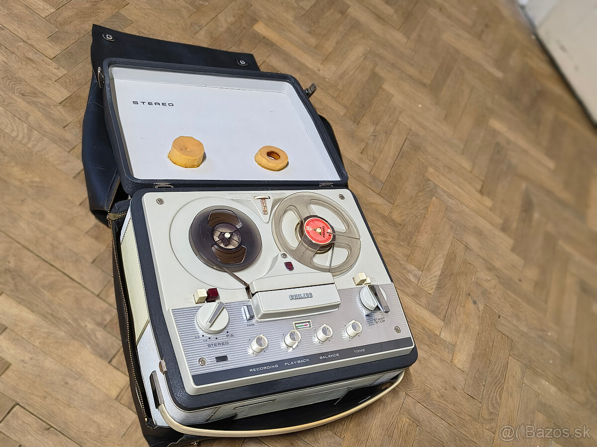 Vintage kotúčový STEREO magnetofon - 6