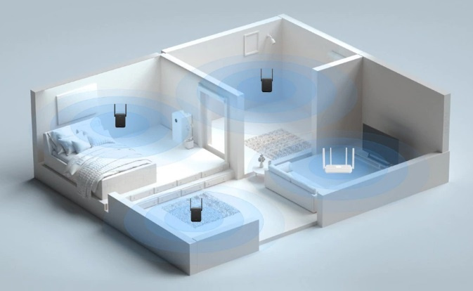 Xiaomi zosilovač WiFi - 6