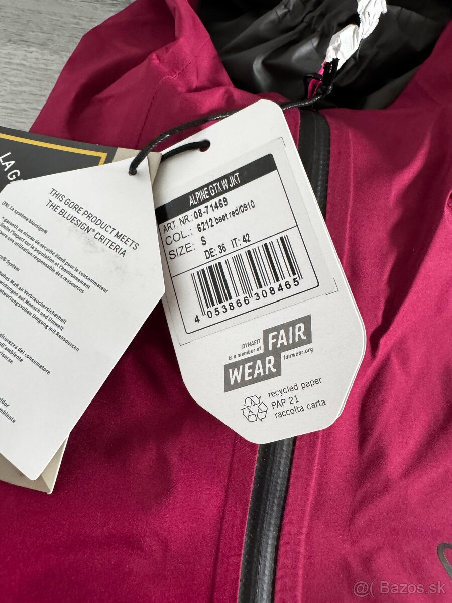 NOVÁ Dynafit Alpine GTX dámska bunda S,M NOVÁ - 6