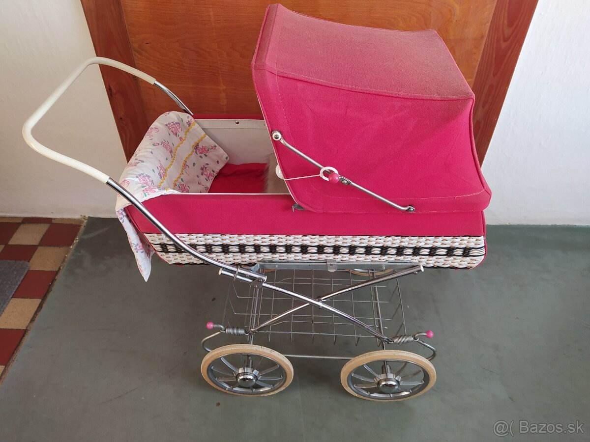 kolébka pro panenku, kočárek - 6