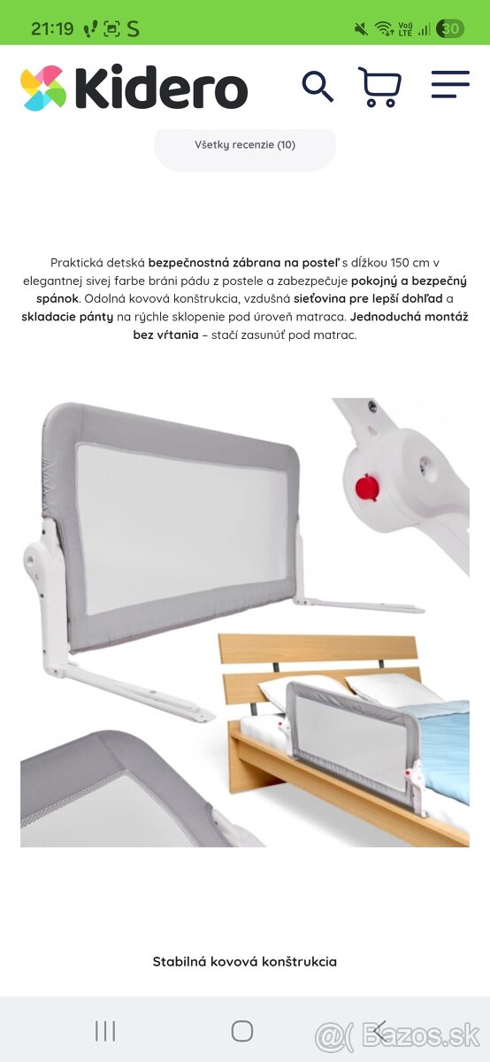 Zábrana na postel - 6