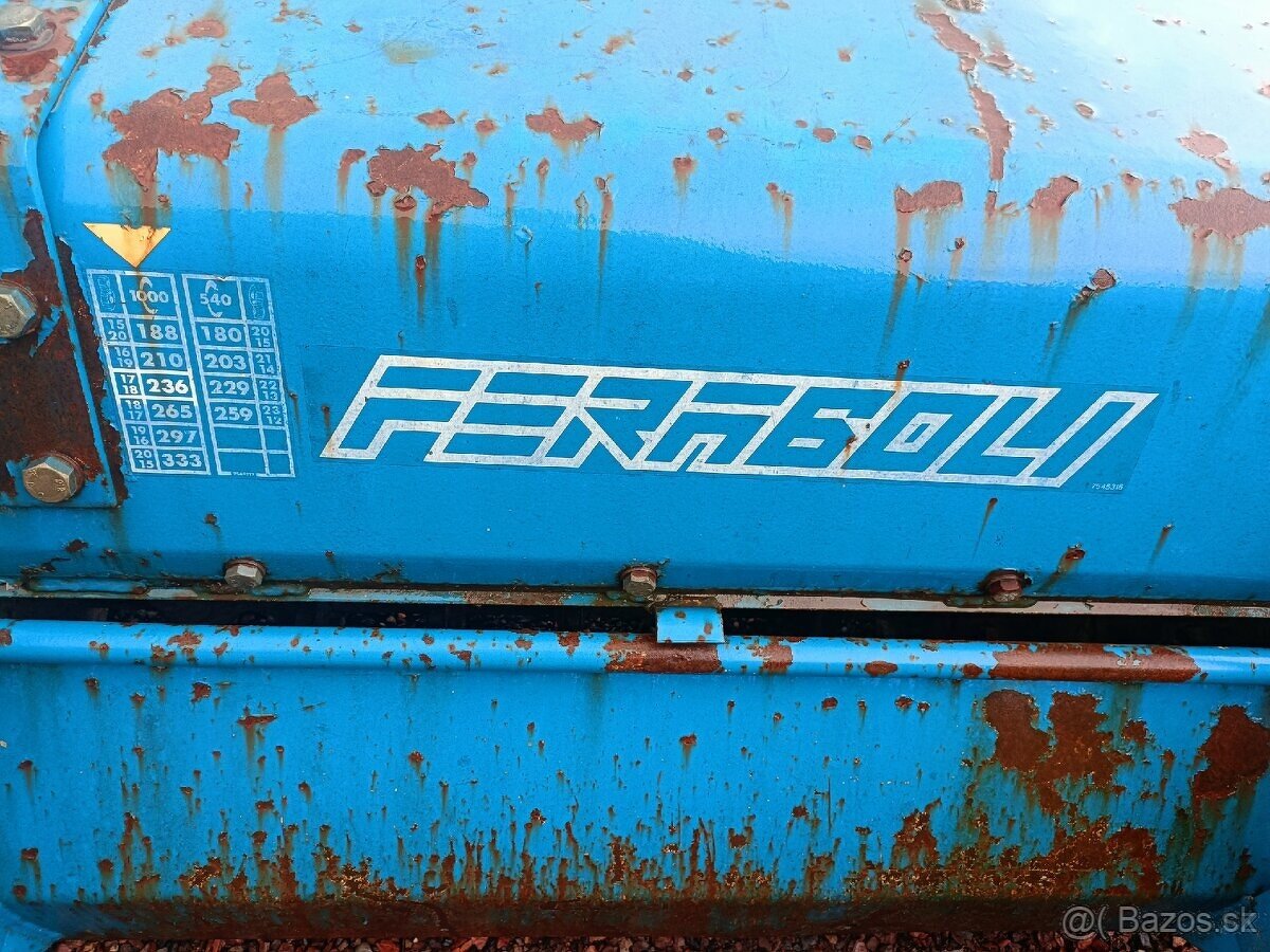 3,0m Italský rotavator FERABOLI EXPERT 300 s packer válcem - 6