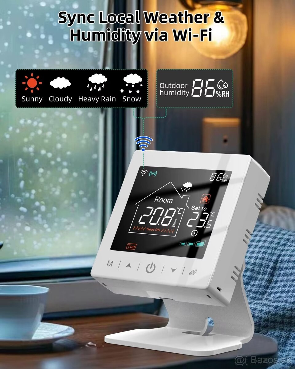 WiFi smart termostat RF433. - 6