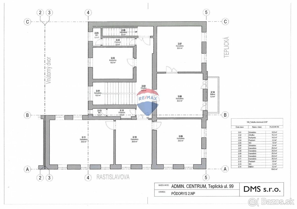 Administratívne priestory na prenájom v reprezentatívnej bud - 6