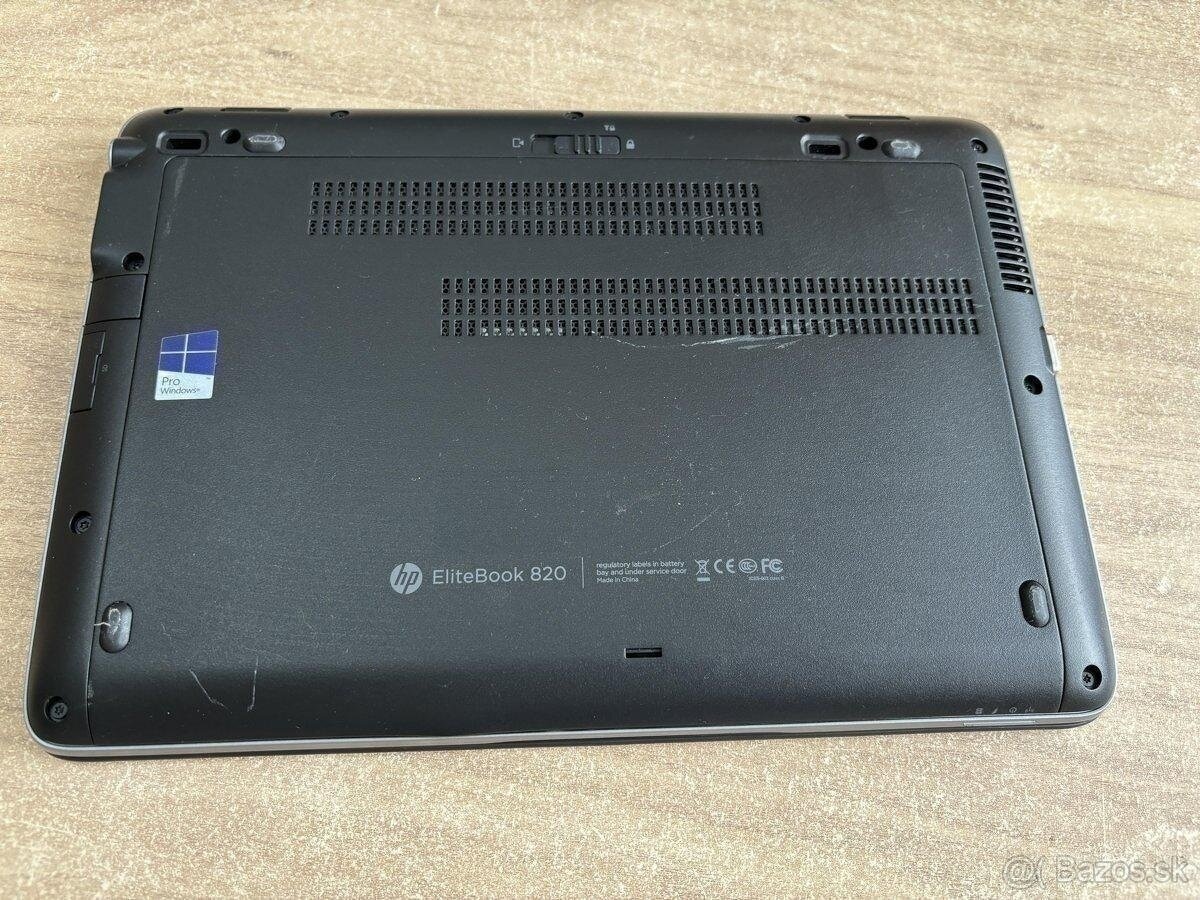 #012 - HP EliteBook 820 G2/i7 5600U/16GB/256GB SSD/W10 - 6