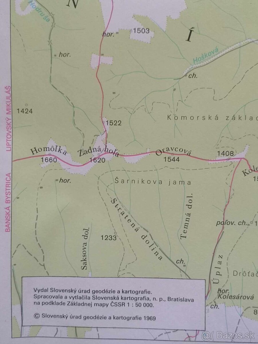 3 Mapy okres Poprad 1969-1984-1989 - 6