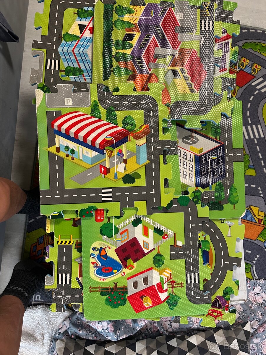 penova skladačka -skladačka pre deti na zem - 6