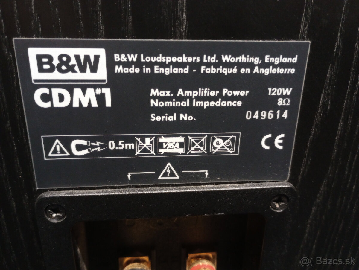Bowers & Wilkins (B&W) CDM1 - 6