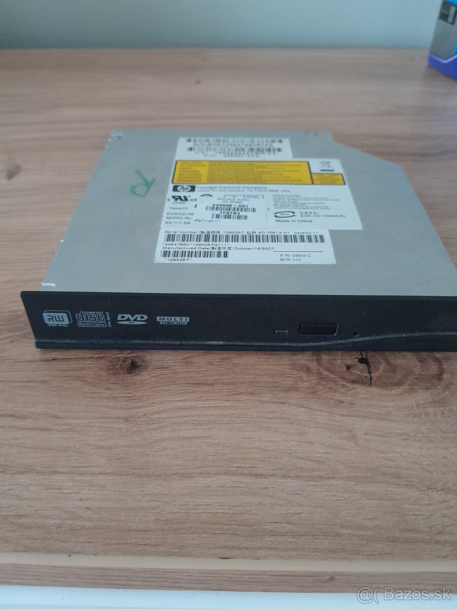 Predám DVD mechaniky do notebookov Hewlett-Packard , SON - 6