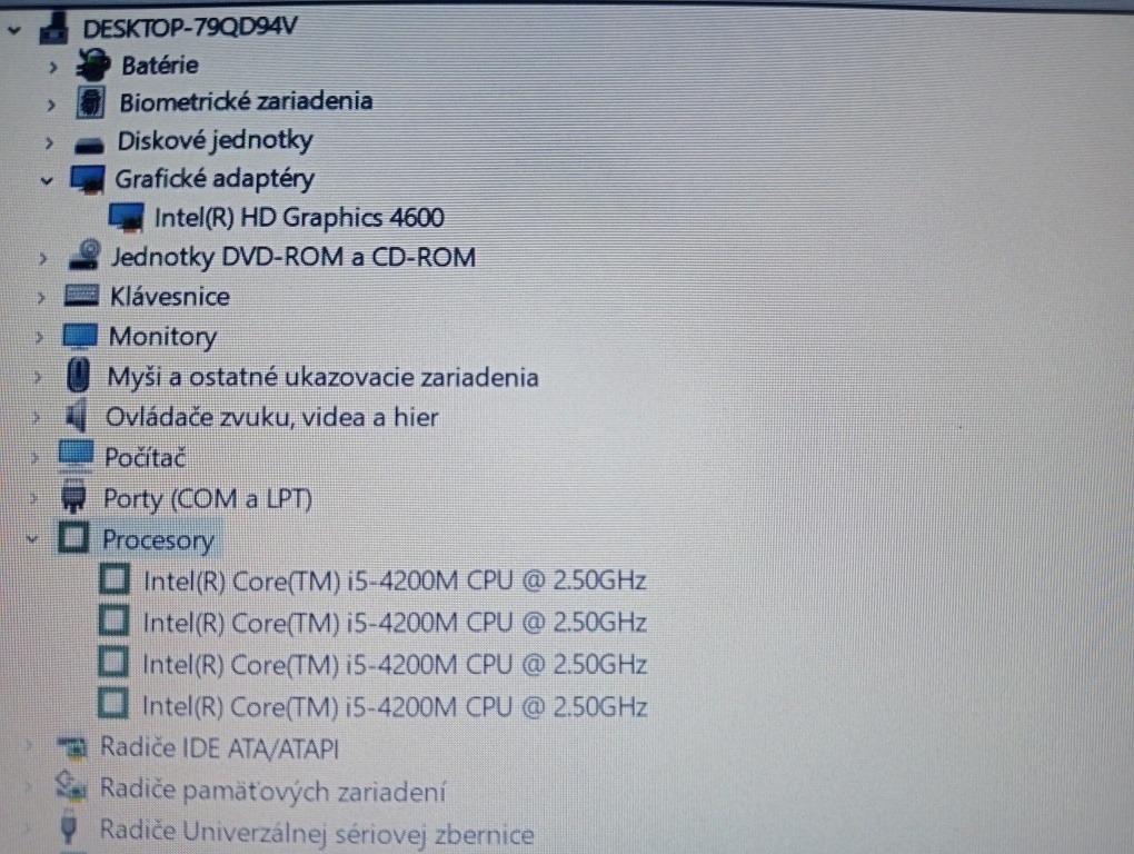 Hp probook 650 g1 , Intel i5 , 256gb ssd , 8gb ram , RS-232 - 6