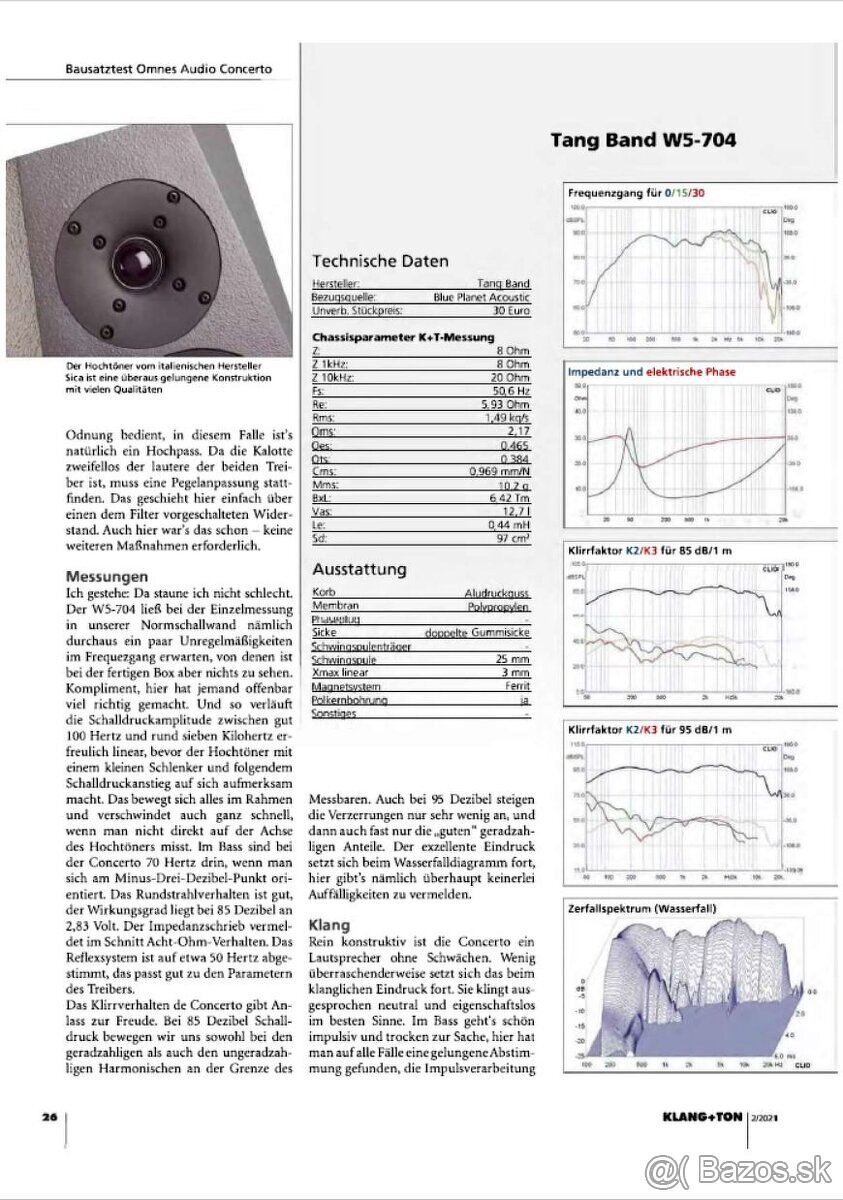 -- Predám regálovky Concerto s výborným prednesom -- - 6