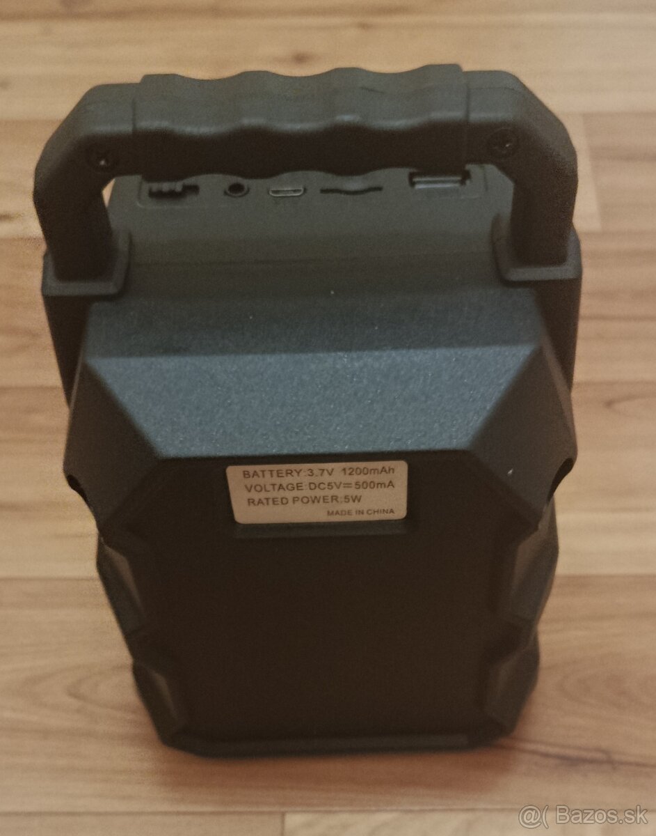 Bluetooth Párty box s USB a microSD - 6