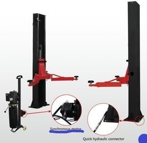 Dvojstlpový zdvihák bezprejazdový 3t nízky stlp - 6