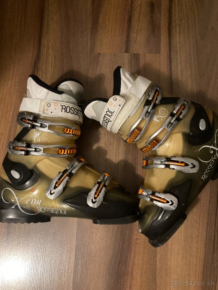 Lyže rossignol 166 cm + lyžiarky - 6