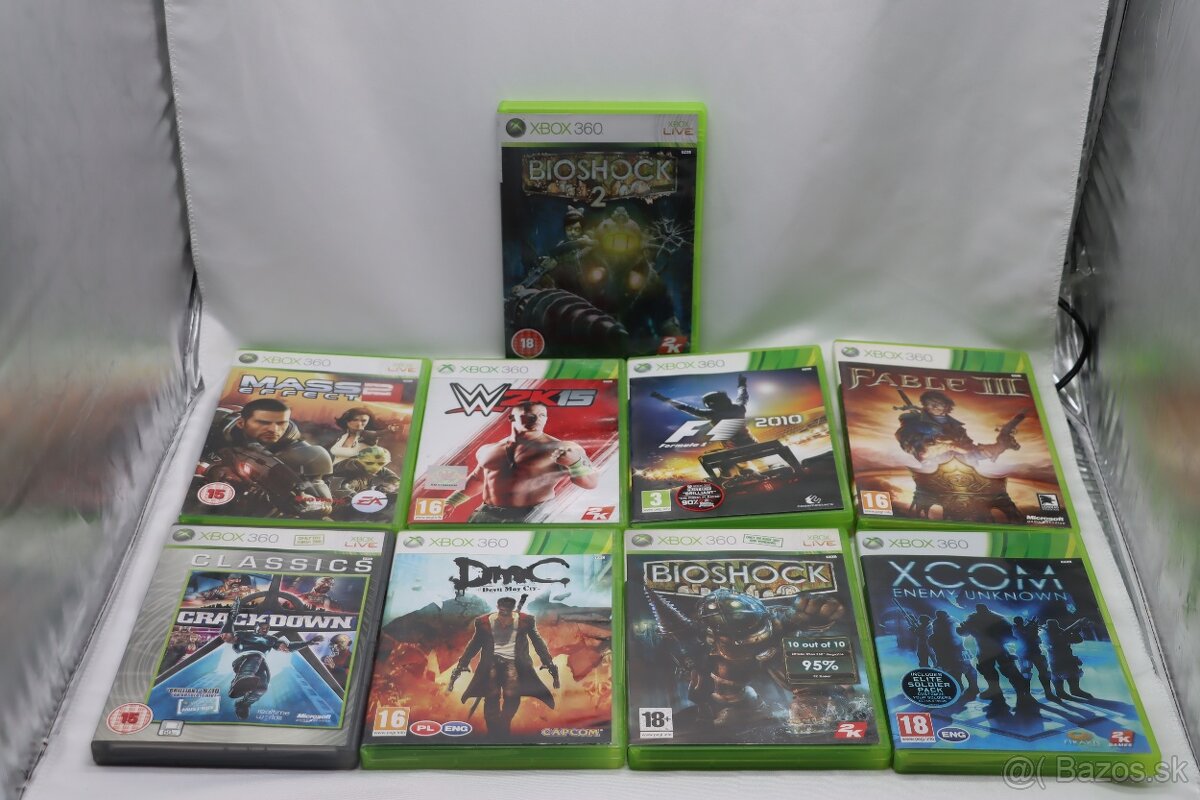 Xbox 360 E 500 GB + Ovládač + Napájanie + 21 hier - 6