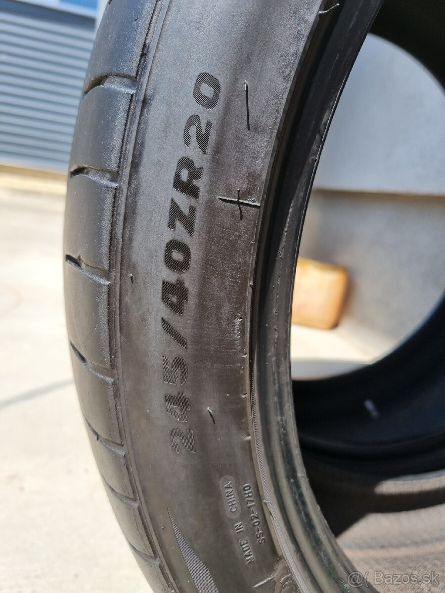 Letné pneu 1-1 255/35/20 - 2 x 245/40/20 - 6