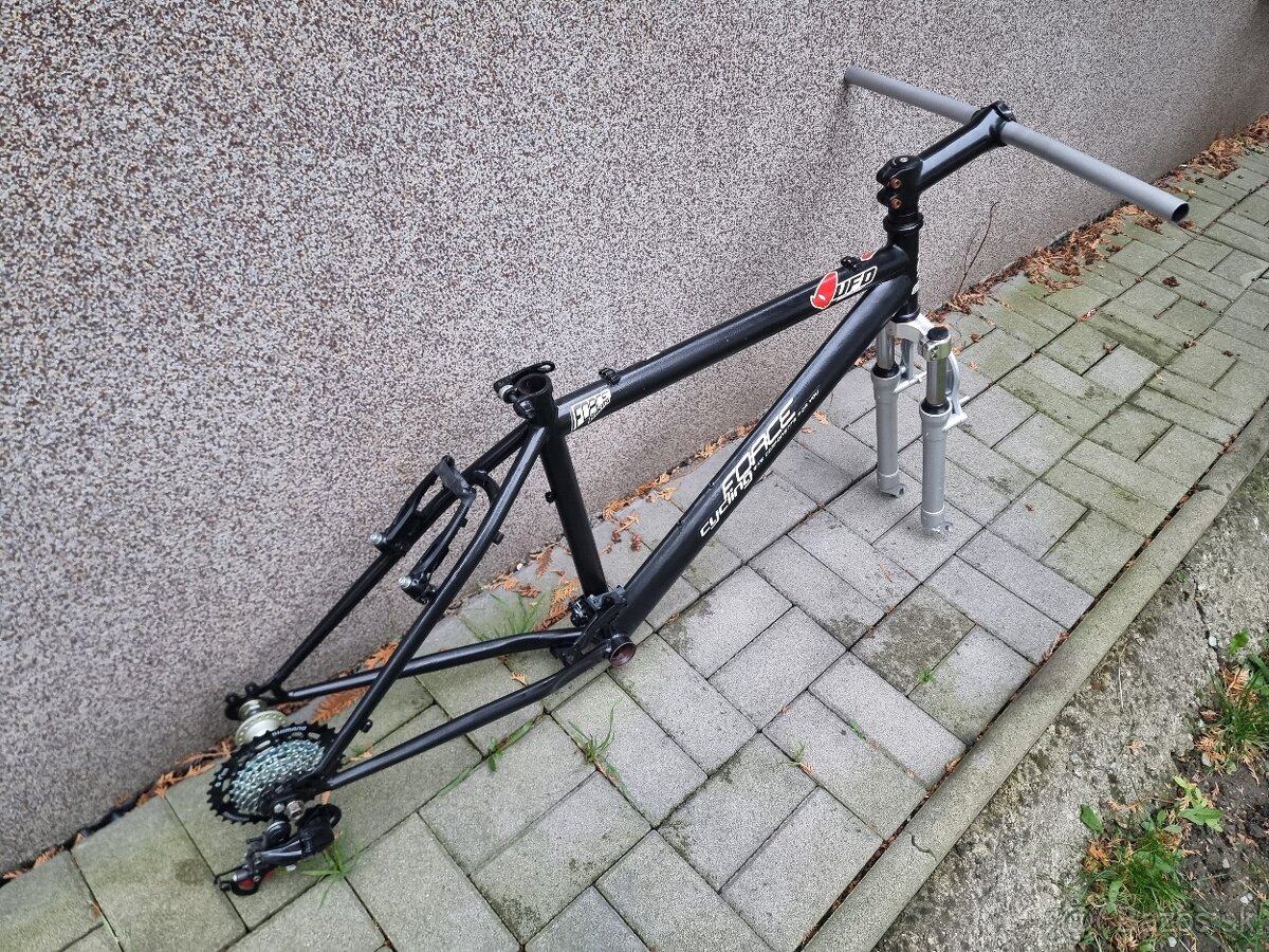 MTB ram ocelovy na 26" kolesa - 6