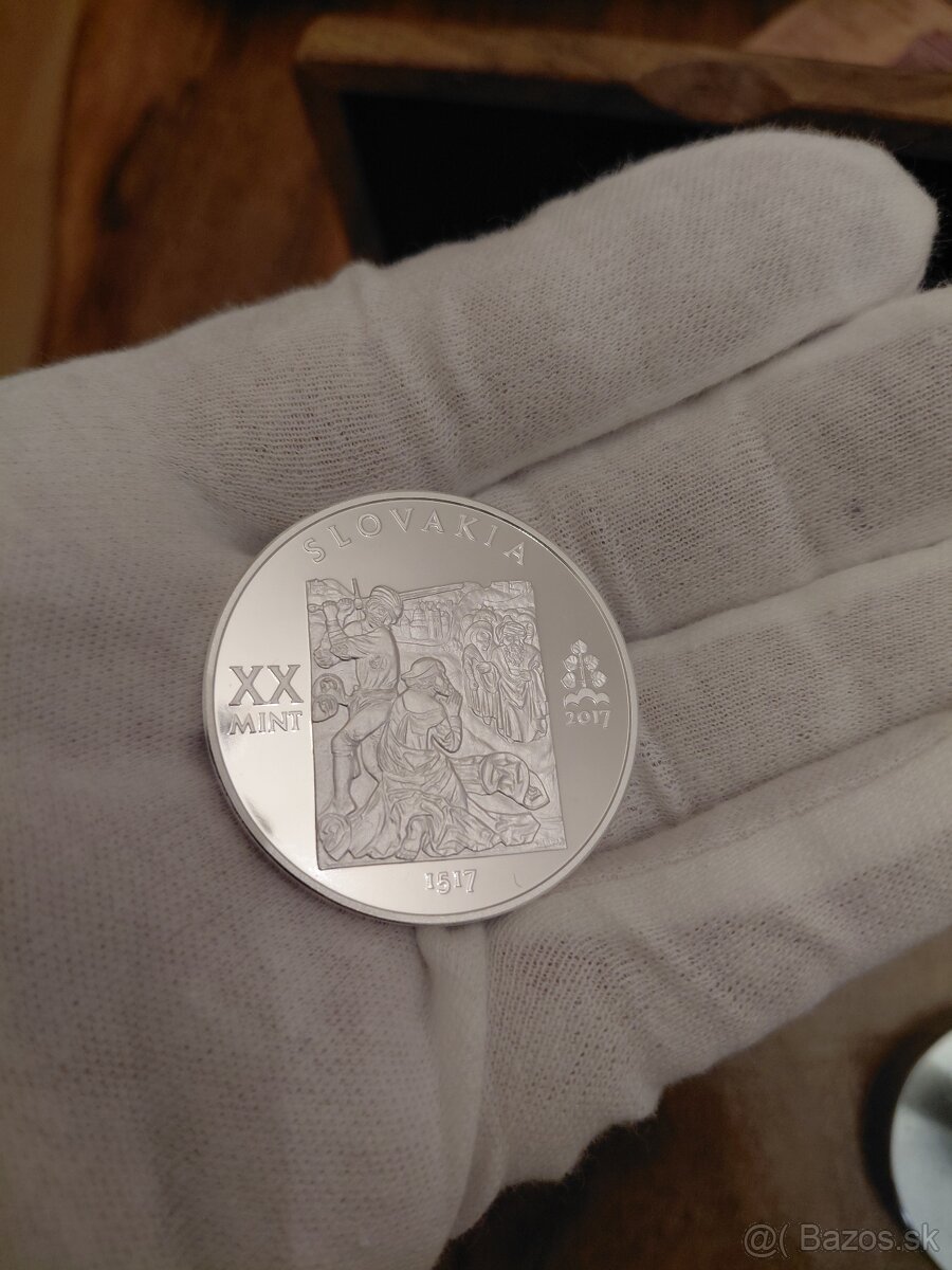 Investične strieborne mince proff - 6