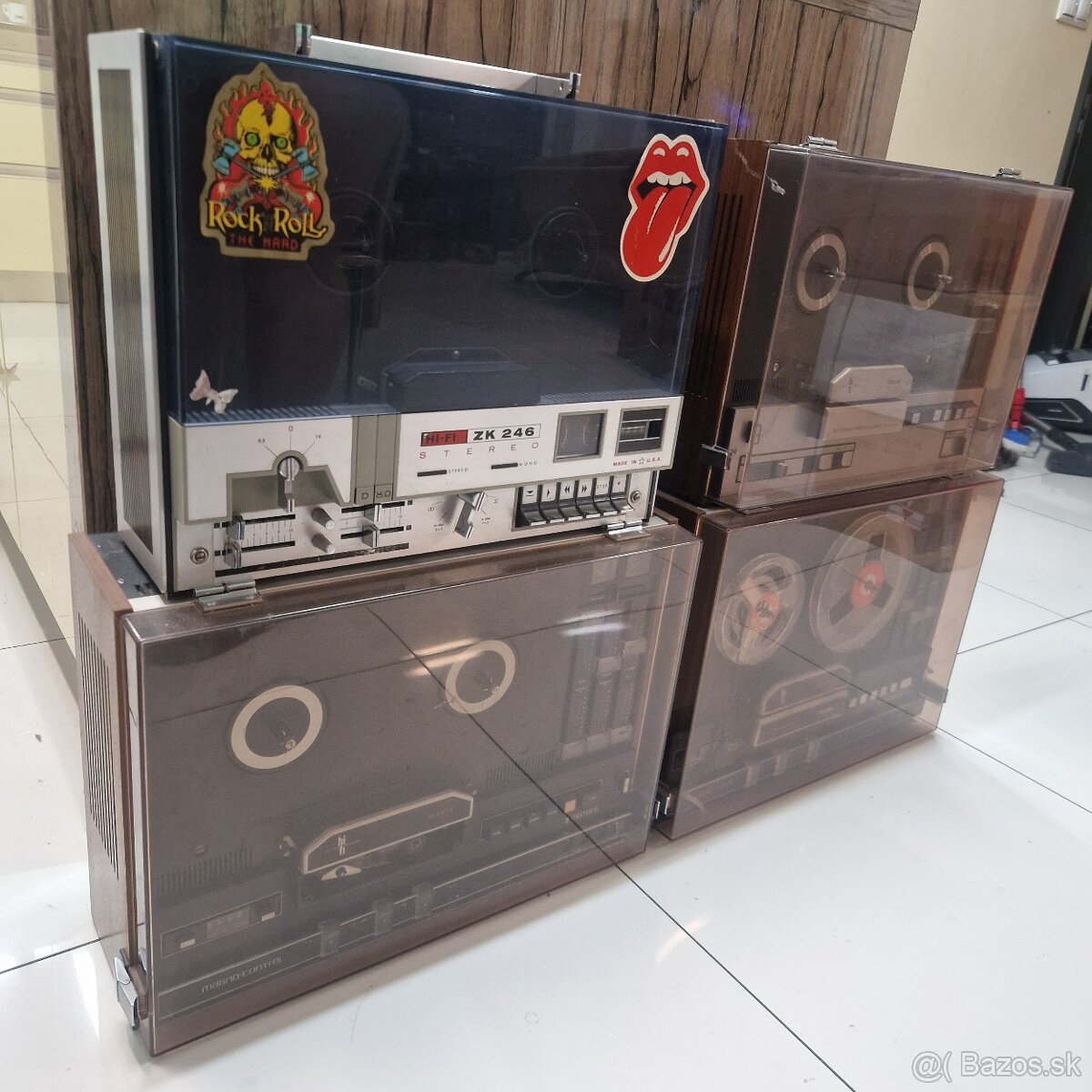 Kotúčové decky...3x PHILIPS , 1x UNITRA... - 6