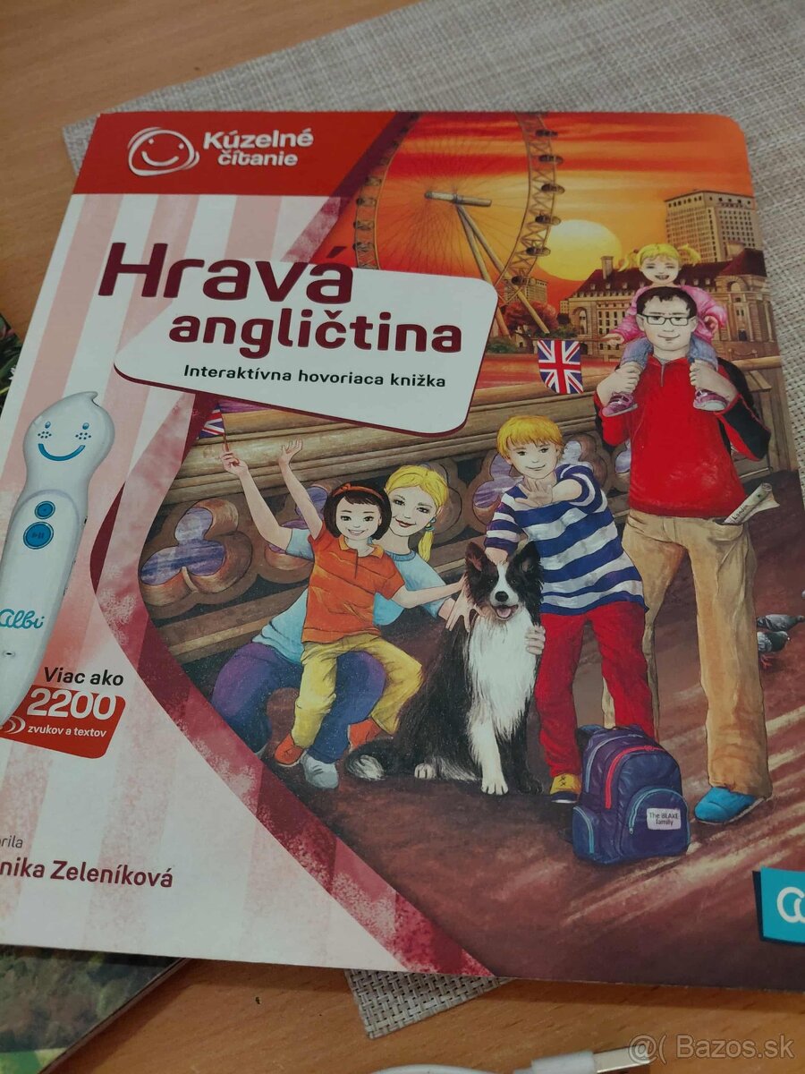 Kúzelné čítanie kufrík, pero a 4 knihy - 6